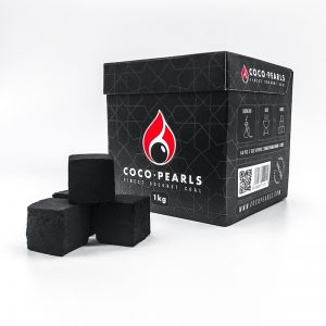 COCOPEARLS | Węgiel Kokosowy do Shishy 26mm 1Kg Box