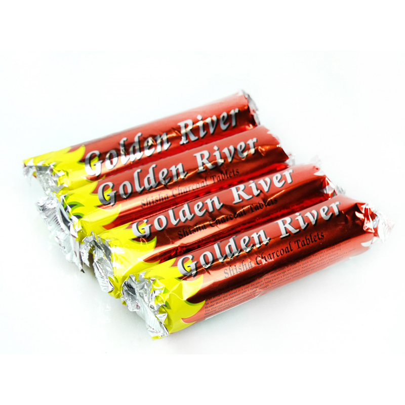 GOLDEN RIVER | Węgielki do Fajki Wodnej Shishy 40mm - obrazek 2