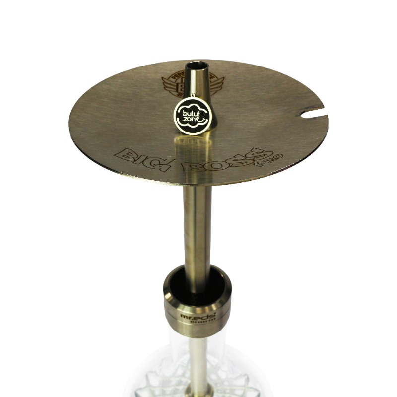 Mr.Eds E24 Big Boss Pro Fajka Wodna Shisha | SILVER - obrazek 3