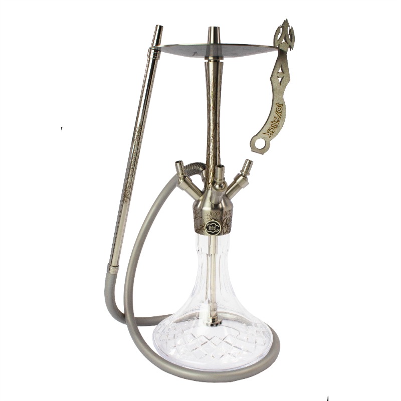 Mr.Eds E31 Joystick Fajka Wodna Shisha | Silver - obrazek 2