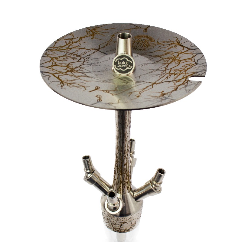 Mr.Eds E31 Joystick Fajka Wodna Shisha | Silver - obrazek 4