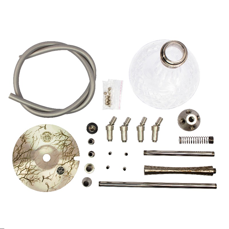 Mr.Eds E31 Joystick Fajka Wodna Shisha | Silver - obrazek 6