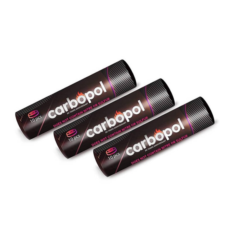 Carbopol | Węgiel Samorozpalający do Fajki Wodnej Shishy 40mm Paczka - obrazek 4