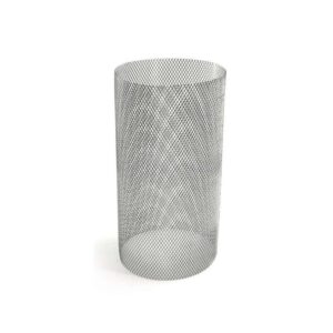 Komin Wiatrochron Siatkowy do Fajki Wodnej Shishy | M01 Silver