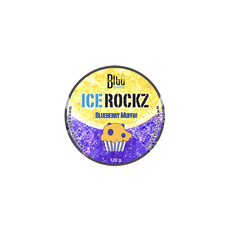 Kamyczki Ice Rockz do Palenia do Fajki Wodnej Shishy | Blueberry Muffin 120g - obrazek 2