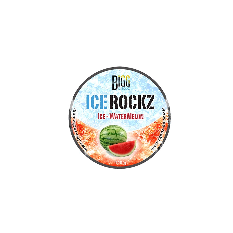 Kamyczki Ice Rockz do Palenia do Fajki Wodnej Shishy | Ice Watermelon 120g - obrazek 2