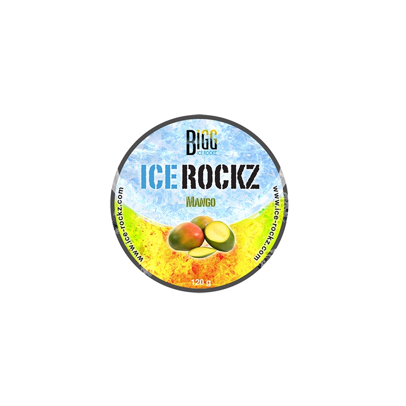 Kamyczki Ice Rockz do Palenia do Fajki Wodnej Shishy | Mango 120g - obrazek 2