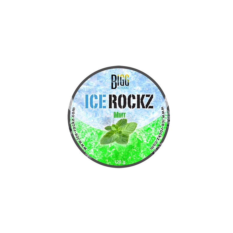 Kamyczki Ice Rockz do Palenia do Fajki Wodnej Shishy | Mint 120g - obrazek 5