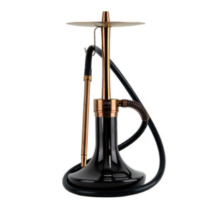 Oduman Infinity Hookah | Bronze Body & Black Glass Fajka Wodna Shisha