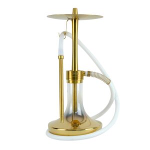 Oduman Infinity Hookah | Gold Body & Gold Glass Fajka Wodna Shisha