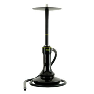 Oduman Nova Hookah | Black Body & Black Glass Fajka Wodna Shisha