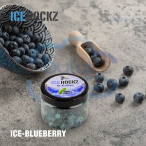 Kamyczki Ice Rockz do Palenia do Fajki Wodnej Shishy | Ice Blueberry 120g