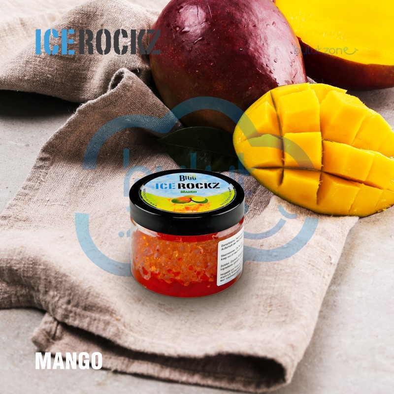Kamyczki Ice Rockz do Palenia do Fajki Wodnej Shishy | Mango 120g