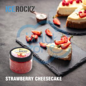 Kamyczki Ice Rockz do Palenia do Fajki Wodnej Shishy | Strawberry Cheesecake 120g