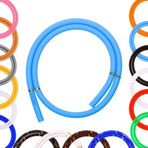 Wąż Silikonowy Miękki do Fajki Wodnej Shishy – Niebieski