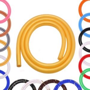 Wąż Silikonowy Miękki do Fajki Wodnej Shishy – Złoty