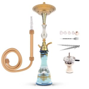 Luna Hookah Tradi Turkusowa | Tradycyjna Fajka Wodna Shisha